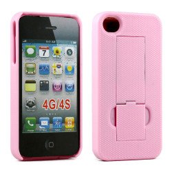 iPhone 4S Kick Stand Case (Pink)